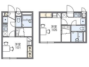 レオパレスＣＯＵＲＴ　ＤＯＬＬの物件間取画像